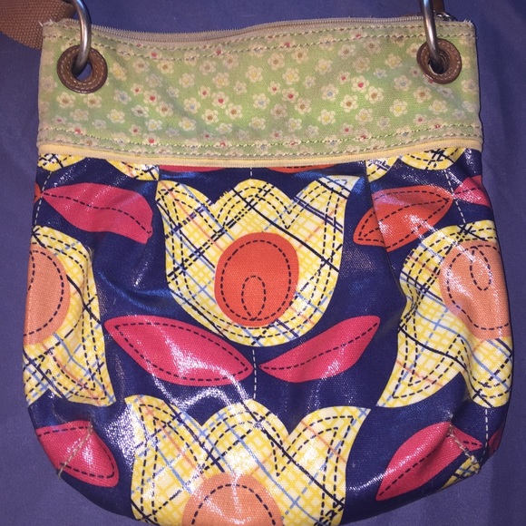 Fossil hobo bag flowers multicolored - Picture 3 of 5